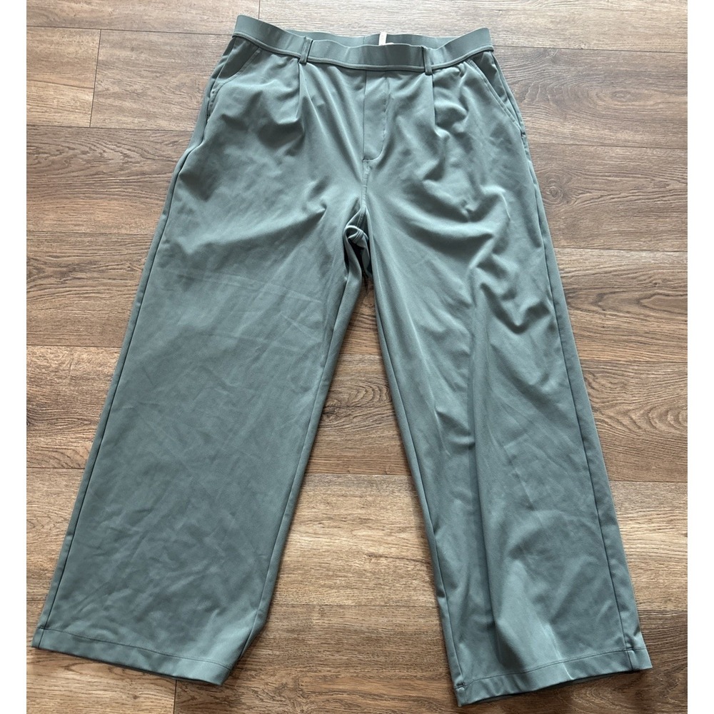 Halara XL Sage Green Flex DayStretch High Waisted Pocket Wide Leg Comfort Pants